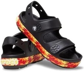 Resim Crocs Crocband Cruiser Flames Çocuk Sandalet 