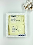 Resim Minikel Star Panda Yenidoğan 5'li Zıbın Takımı 