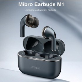 Resim Treasures Kablosuz Kulaklık Mibro M1 - Bt 5.3, Enc Gürültü Engelleyici, Ipx4 Su Geçirmez, 5 Saat Müzik, Uzun Pil 