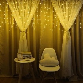 Resim 8 Fonksiyonlu 16 Saçaklı Perde LED 3 x 1 (Günışığı) 