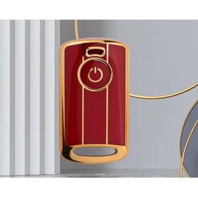 Resim XUKEY Yamaha Yeni Kasa 2021-22-23 Model Xmax 250 400 Tech Max Tricity Anahtar Kılıfı Kırmızı-Gold 