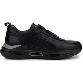 Resim Tamer Tanca Erkek Hakiki Deri Siyah Sneakers & Spor Ayakkabı 298 2932-2526 Erk Ayk Y25 Sıyah Siyah 