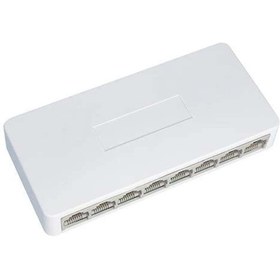 Resim Bugatek BGSW8 8-Port 10/100 Mbps Masaüstü Ethernet Switch 