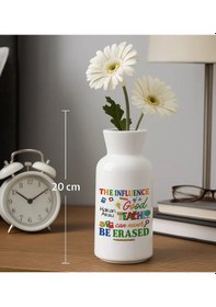 Resim Bk Gift Kişiye Özel Öğretmenler Günü Tasarımlı Seramik Vazo-9, Ev Hediyesi, Öğretmene Hediye Kobitmeyencom35090 Bk Gift 