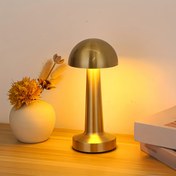 Resim 1 adet Dolap Lambası Halter Mantar Masa lambası Atmosfer Işığı Ofis masası yatak odası gece lambası USB bağlantı noktası şarjı Kullanım Noel hediyesi tatil hatırası 