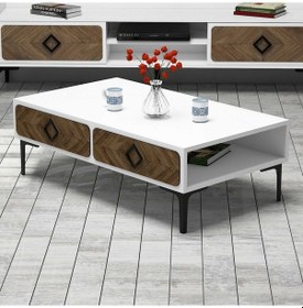 Resim Variant Samba Orta Sehpa - Beyaz 