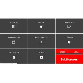 Resim BulutKasa Pos Meyhane Adisyon Otomasyon Programı 