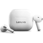Resim Lenovo Lp40 Tws Kulaklık True Wireless Bt Kulaklıklar Yarı Kulak İçi Spor Kulaklıklar 13 Mm Hareketli Bobin Uzun Dayanıklılık Süresi Beyaz 