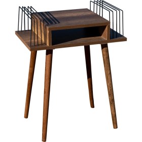 Resim Rmd Shop Plak ve Pikap Sehpası 2 Li Barok Ahşap Ayaklı 