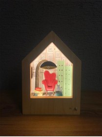 Resim Woody Light Woodykids Story Çocuk Masa Lambası 4805-1 Relax 