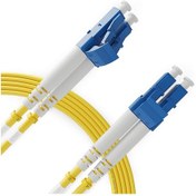 Resim Fiber Optik Patch Kablo Lc-Lc Duplex OS2 Single Mode 5 metre 