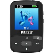 Resim Moveevo Siyah 8gb Bluetooth Müzik Çalar - Öğrenci Ve Spor İçin Mini Taşınabilir Mp3/mp4 Oynatıcı 