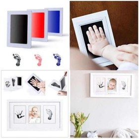 Resim Shopiora Bebek El Ve Ayak Izi Anı Baskı Seti 