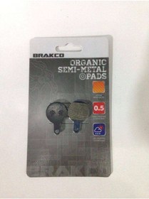 Resim Brakco Bp-46 Bisiklet Disk Fren Balatası Organik 