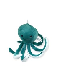 Resim Sevimli Ahtapot Peluş Oyuncak 30 Cm Yeşil 