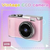 Resim Cordial Pink High Cözünürlüklü Dijital Kamera 16x Dijital Zum 2 4 Lcd Vlog Fotoğrafçılık Webcam 