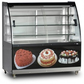 Resim Dampak 160cm Sıcak Pasta Teşhir Dolabı 160 x 70 x 130 (cm) 