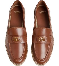 Resim Valentino Garavani VLogo İmza Deri Loafer 