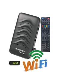 Resim Sunplus Falcon Çanaklı - Çanaksız Wi-Fi Full HD Uydu Alıcı 