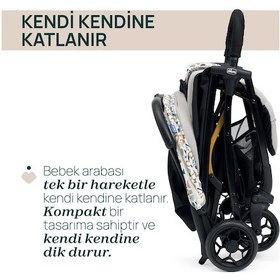 Resim Chicco Glee Bebek Arabası Joking Beige 08087068770000 