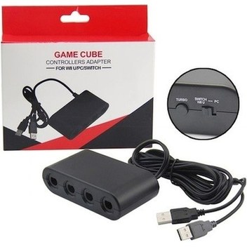 Wii İle Uyumlu Ngc Gamepad 2.4g Kablosuz Gamepad İçin Mavi