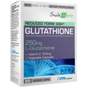Resim Suda Vitamin Glutathione 250 MG 30 Vegan Kapsül 