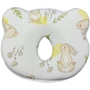 Resim Xindoker Bebek Bellek Pamuk Yastık - Yavaş Tepki, Nefes Alıcı Ağ Örgüsü, Beyaz - Kafa Boynunu Destekleyen, Konforlu Uyku İçin 