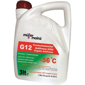 Resim Müller Mainz G12 Oat Antifriz Kırmızı Organik -56c 3lt Üretim Yılı:2025 