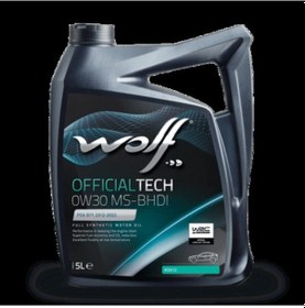 Resim Wolfpar 8323591 Wolf Motor Yağı Officialtech 0w30 Ms Bhdı 5l Diğer 