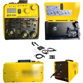 Resim Mig - 600 Gazsız Gaz Altı Kaynak Makinesi Çanta Tipi 230V 
