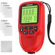 Resim Yuntech01 Hw400s Boya Kalınlığı Ölçer - 0-2000μm Aralığı, 3%+1μm Doğruluk, Fe/nfe Ölçüm, Kalibrasyon Kağıtları Ve Altı Dil Kullanim Kılavuzu Kırmızı 