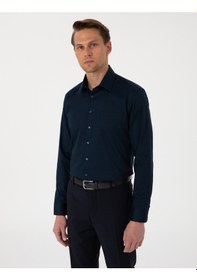 Resim Pierre Cardin Erkek Lacivert Gömlek Basic 50302972-vr033 Lacivert 