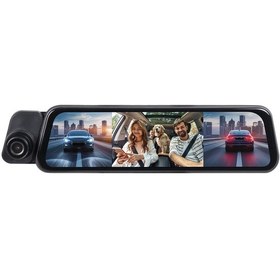 Resim For-x X-966dvr Ayna Tipi Kayıt Kamera Sistemi 3 Kameralı 
