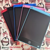 Resim 1 adet Çocuk Çizim Tahtası, 21.59cm Yeniden Kullanılabilir LCD Doodle Tahtası, PVC Malzeme, Eğitici Öğrenme Oyuncak, 3-7 Yaş Çocuklar İçin, Halloween, Noel, Doğum Günü Hediyeleri İçin İdeal 