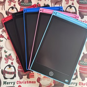 Resim 1 adet Çocuk Çizim Tahtası, 21.59cm Yeniden Kullanılabilir LCD Doodle Tahtası, PVC Malzeme, Eğitici Öğrenme Oyuncak, 3-7 Yaş Çocuklar İçin, Halloween, Noel, Doğum Günü Hediyeleri İçin İdeal 