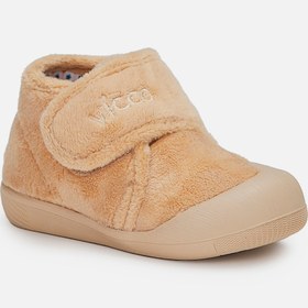 Resim Vicco Color Rahat Kalıp Unisex Ilk Adım Bej Panduf 