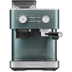 Resim Kitchenaid Yarı Otomatik Öğütücülü Espresso Makinesi - 5KES6551 Junıper 