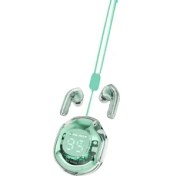 Resim Jingyi T8 Tws LED Dijital Ekran ile Bluetooth Kulaklık Hifi Enc Bt 5.3 Xiaomi Huawei iPhone Için Kablosuz Kulak Kulaklık Kulaklık (Yurt Dışından) 