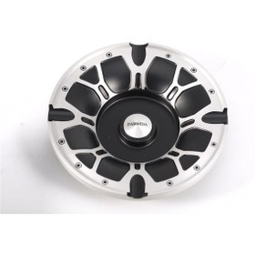 Resim Parmida 4'lü Puro Küllüğü Desenli Metal Siyah 