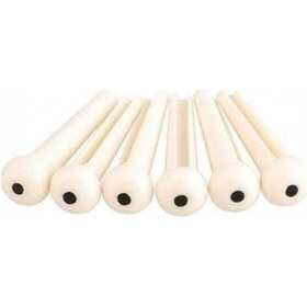 Resim Alice A021ıvy Beyaz Akustik Gitar Pimi - 6 Adet 