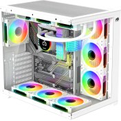 Resim Next Gaming Alpha Elite 7x Argb Fan Kumanda ve Kontrolcü Atx Boş Bilgisayar Kasası Siyah 