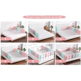 Resim RevuBaby 150 Cm Serenity Yeni Nesil Yatak Bariyeri Korkuluğu Yşl 