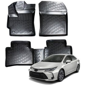 Resim Toyota Corolla Uyumlu 3D Havuzlu Paspas 2019-2021 