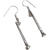 Resim Herşey Nota Yan Flüt Küpe 