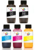 Resim Qc Epson Ecotank Et-7750 Süblimasyon Mürekkebi Pro Serisi 100ml Set 5 Renk 