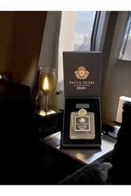 Resim PAVLO PETRİ Prestige Sandalağacı Erkek Parfüm Hediye Seti Paçuli Oda Kokusu Doğaltaş Kaplangözü Bileklik 