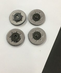 Resim Deri Çanta Çıtçıt Mıknatıslı 2 Li Set Gümüş Gümüş 