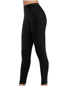 Resim Poky Kadın Siyah Thermal/termal Tayt Içlik-0166 001 