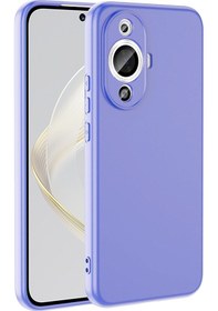 Resim Huawei Nova 12s Uyumlu Kılıf Zore Mara Lansman Kapak-lila Lila 