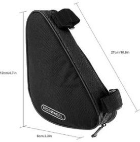 Resim Roswhell Su Geçirmez Bisiklet Üçgen Çanta 